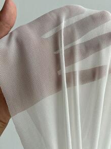 Viva Relle 大尺碼女款白色3D刺繡休閒上衣，適合日常穿著與度假 - 白色 - 查看 6