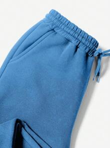 EURMUSE Bộ 2 quần nỉ có dây rút dành cho nữ kèm miếng dán - Nhiều màu - Xem 6