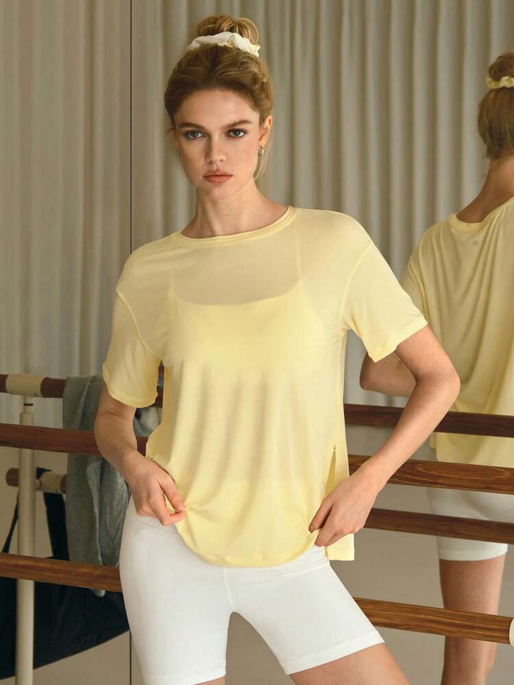 Modal Oversized Everymode Tee Daily Casual  Compression Shirt