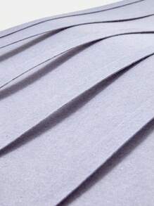 TOM & JERRY X SHEIN 卡通字母图案毛毡布收纳 - 淺灰色 - 查看 4