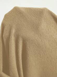 Manfinity VCAY sweat-shirt à capuche ample à manches longues pour hommes, mode minimaliste, décontracté pour tous les jours, pour l'automne et l'hiver