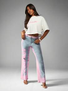 Missguided x Playboy Oversized Lifestyle Short Sleeve Bunny Logo Crop Top Summer Festival Casual T-Shirt Streetwear Collection