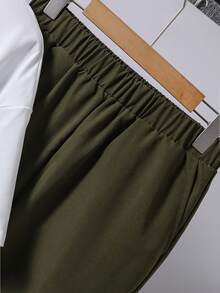 Vacaura 2 件青少年男孩套装：Polo 衫和宽松裤子，柔软舒适，百搭韩版风格