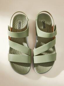 CUCCOO EASI Sandalias deportivas casuales de suela suave para mujeres 2025 - Verde - Ver 8