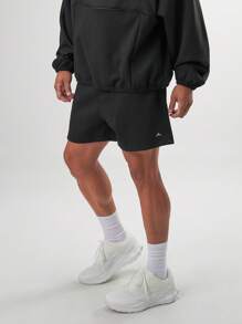 ARC Activewear Performance Shorts Running Basketball Quick Dry Fitness Gym Workout Training Training Shorts - Black - View 3