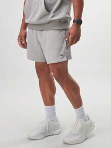 ARC Activewear Performance Shorts Running Basketball Quick Dry Fitness Gym Workout Training Training Shorts - Grey - View 3