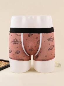 4件装青少年印花内裤 - 彩色 - 查看 5