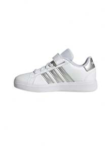 Adidas Grand Court 2.0 Shoes Kids IH5532 White - Cloud White / Matte Silver / Cloud White - View 3