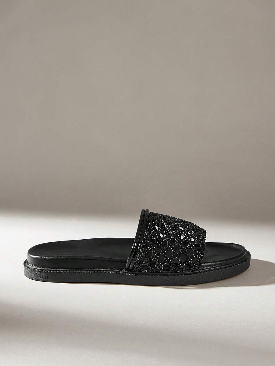 Solecia Damsandaler med dubbla spännen och tjocka sulor - Svart - Visa 1