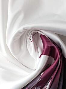 SHEIN Clasi Plus Size Women Elegant And Romantic 3D Flower Decoration On Shoulders, One-Shoulder Satin Floral Bodycon Fitted Elegant Dress,Wedding Guest Dress Women,Summer,Satin Dress,Suitable For Summer