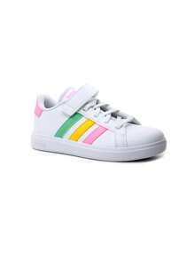 Adidas Grand Court 2.0 Sneakers Kids HP8913 White - Cloud White / Pulse Mint / Beam Pink - View 2