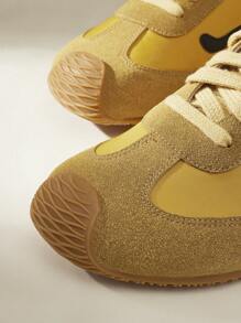 CUCCOO EASI 女士时尚黄色休闲运动鞋 - 黃色 - 查看 10