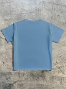 AXEPEAK Men's Graphic Print Casual Crew Neck Short Sleeve T-Shirt, Summer