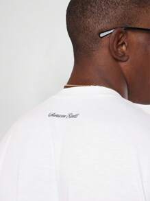 SUMWON Essential Premium Crew Neck Basic Short Sleeve Summer Lightweight Casual Weekend Everyday Staple Tee - White - View 6