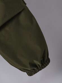 Vacaura 2 件青少年男孩套装：Polo 衫和宽松裤子，柔软舒适，百搭韩版风格