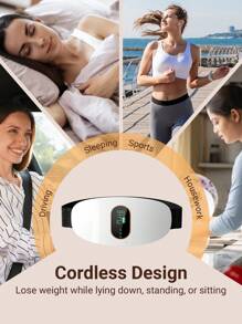 Teckwe Massage Machine, Menstrual Heating Pad, Cycle Heating Pad For Cramps, Hot Massage Stomach Heating Pad For Ladies And Girls To Relieve Pain