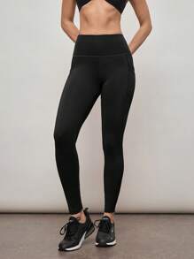 Activina Workout Leggings Seamless Tummy Control Mesh Insert Compression Tights With Side Phone Pocket Yoga Women Pants