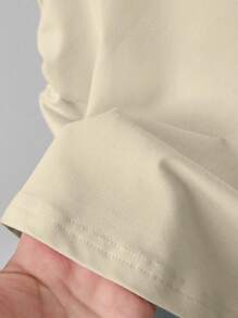 INAWLY Áo thun nữ tay ngắn raglan, họa tiết hoa anh đào ngọt ngào, mùa hè - Nhiều màu - Xem 8