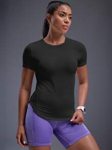 Powerista 透气柔软运动T恤紧身衣健身房女士衬衫