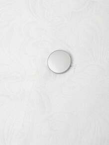 Manfinity Mode Men's Solid Color Front Button Slim Fit Long Sleeve Blazer - Beige - View 4