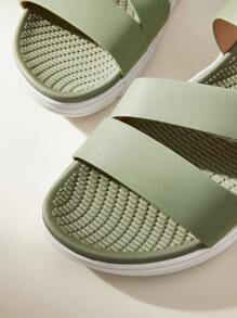 CUCCOO EASI Sandalias deportivas casuales de suela suave para mujeres 2025 - Verde - Ver 9