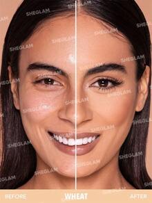 SHEGLAM Skin-Focus 高遮瑕粉底液-小麥色 36 色控油無毛孔完美全遮瑕輕盈粉餅柔和啞光更順滑定妝粉面部彩妝促銷粉底液 品牌 美容 化妝 化妝品 適合女性與女孩 完美搭配冬季春季 Y2K 時尚 流行 生日禮物 假期 派對準備就緒 最佳顏色 - Wheat - 查看 2