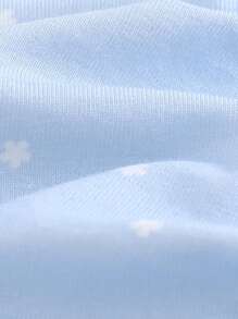 Cozy Pixies 新生儿两件套：柔软针织圆领长袖开衫和松紧腰长裤