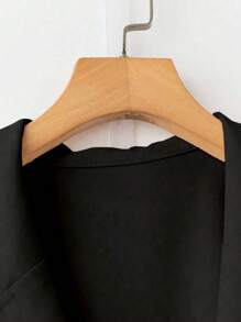 Franclia Camicia elegante da donna senza maniche, a doppio petto con vita stretta