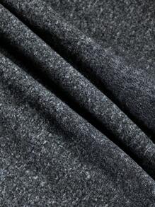 Glimmora Punk Style Dark Graphic Print Women T-Shirt - Grey - View 3