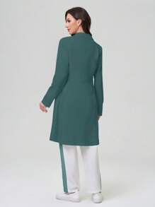 TaskEZ 缺口领实验室外套 - 綠色 - 查看 2