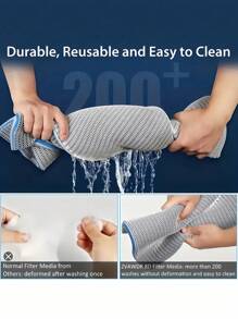 High-Density Biochemical Filter Cartridge For Aquarium Water Purification8D Non-Stick Filter Element, Premium Filter Cartridge Suitable For Transparent Aquariums - Multicolor - View 2