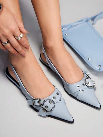 Cuccoo CUCCOO GRLICON Damen Y2K Stil Flache Schuhe, geeignet für Punk, Biker, Coole Mädchen, Halloween, Weihnachten, Party Outfits