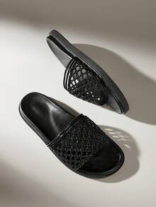 Solecia Damsandaler med dubbla spännen och tjocka sulor - Svart - Visa 6