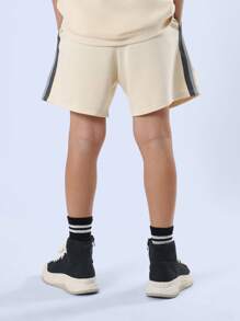 SUMWON Conjunto de dos piezas de manga corta de ajuste relajado para el verano, ideal para vacaciones en la playa en Playa del Carmen, México - Amarillo - Ver 6