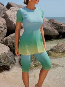 Swim Mulvari 女士夏季假日花卉热带印花比基尼套装 - 彩色 - 查看 3