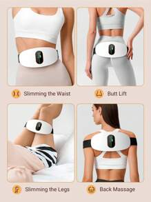 Teckwe Massage Machine, Menstrual Heating Pad, Cycle Heating Pad For Cramps, Hot Massage Stomach Heating Pad For Ladies And Girls To Relieve Pain