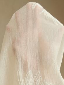 Anewsta 刺绣铆钉设计感衬衫 - 杏色 - 查看 7