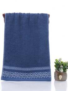 Wholesale 100% Cotton Towels, Thick And Absorbent For Home Use, Maze Patterned Facial Towels, Wedding Gifts, Solid Color Wholesale. - Multicolor - View 14