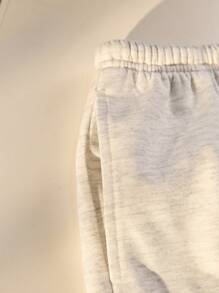 Women's Summer Casual Shell & Starfish Print Drawstring Waist Loose Shorts