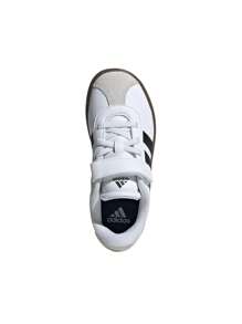 Adidas VL Court 3.0 Skateboarding Shoes Kids ID9155 White - CloudWhite/CoreBlack/GreyOne - View 3