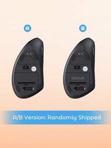 Teckwe 2.4G Wireless Vertical Ergonomic Optical Mouse, 800 / 1200 /1600 DPI, 6 Buttons, Quiet Clicks
