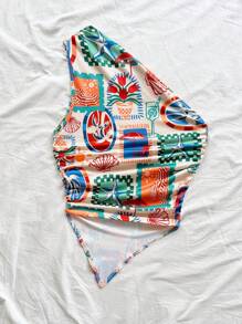 Soleia 女式不对称下摆不对称领口衬衫，夏季假日