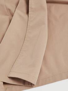 SHEIN MOD Khaki Retro Long-Sleeved Waist Women's Trench Coat,Winter Women Clothes,Winter Women Coat,New Year Eve,Women Jackets, Women Outfit,Long Women Jackets,Winter Women Jacket,Elegant Jackets,Business Women Clothes