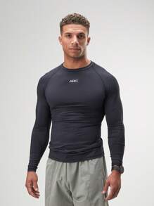 ARC Activewear Kompressionsshirt Leistungsfähige Oberteile Langarm für Gym Workout