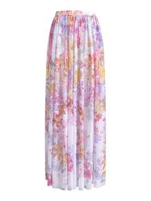 Swim Oasis Women's Romantic Luxury Ombre Floral Print One Piece Swimsuit - Multicolor - View 4