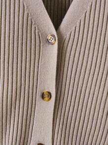 Souflis Souflis Set maglione di maglia per ragazze - Cardigan a maniche lunghe + pantaloni, versaile, di moda, semplice e carino, adatto per indossare in casa e per viaggiare