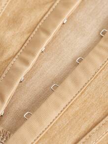 SHEIN ICON 女式合身蕾丝边二合一挂脖吊带背心