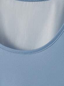 Manfinity RSRT مجموعة تانك توب وشورت كاجوال صيفية للرجال مطبوعة بشجرة النخيل الأومبري، تانك توب شاطئي للرجال، تانك توب جرافيك للرجال، ملابس شاطئ للرجال - متعدد الألوان - مشاهدة 4