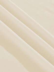 Manfinity RSRT 男士休闲椰子树和字母印花圆领短袖T恤，夏季 - 杏色 - 查看 5