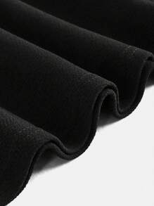 Girlism Gonna mini per ragazze adolescenti con balze sul fondo e vita larga, adatta come divisa scolastica o uso casual